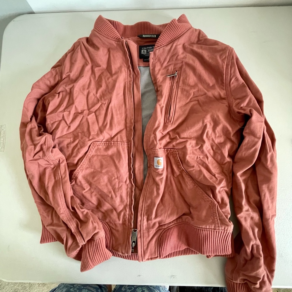 WOMEN'S RUGGED FLEX® RELAXED FIT CANVAS JACKET
